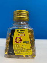 Load image into Gallery viewer, Seacod (Cod Liver Oil) Capsules
